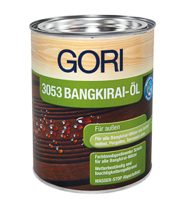 Gori Bangkirai Öl 3053 5,0 lt 7121 Bangkirai matt